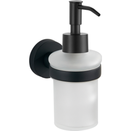 ORTIZ SOAP DISPENSER ZINC ALLOY MATTE BLACK