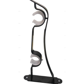 ORTIZ CURTAIN BRACKET BD003 BLACK PACK OF 2