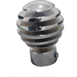 ORTIZ CURTAIN FINIAL FA020 28MM SILVER