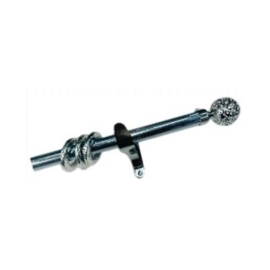 ORTIZ CURTAIN PIPE 28MM 3.5M SILVER