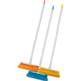 ORTIZ SOFT BROOM WITH HANDLE YELLOW