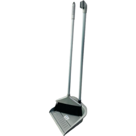 ORTIZ LONG HANDLE BRUSH AND DUSTPAN D.GREY