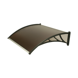 ORTIZ AWNING 93 X 120 X 5 MM HOLLOW BROWN