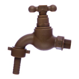 GARDEN TAP ABS 22MM