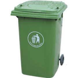 ORTIZ PLASTIC WHEELIE BIN 240 LGREEN