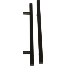 ORTIZ HANDLE SQUARE BLACK 12X 128MM