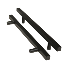 ORTIZ HANDLE SQUARE BLACK 12X 192MM
