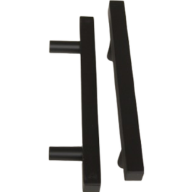ORTIZ HANDLE SQUARE BLACK 12X 96MM