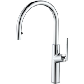 ORTIZ KITCHEN TAP MIXER WITH SELF-RETRACTING PULLO