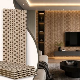 Laduma Hardware 3D MDF Wall Panel 2400 x 300 x 18mm decorative interior wall cladding panel