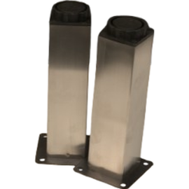 ORTIZ LEG ADJUSTABLE S/S SQUARE 38X150MM