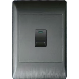 LARS 1 LEVER 1 WAY SWITCH GREY