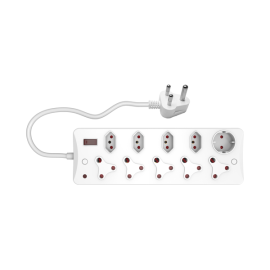 LARS 10W M/PLUG+ CORD 9x16A 1x10A S/PRO