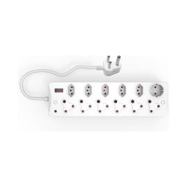 LARS 12W M/PLUG+ CORD 11x16A 1x10A S/PRO