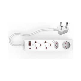 LARS 4 W M/PLUG+ CORD 3x16A 1x10A S/PRO