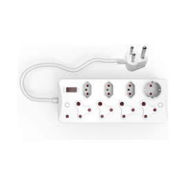 LARS 8W M/PLUG+ CORD 7x16A 1x10A S/PRO