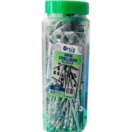 ORTIZ ROOFING SCREW 90MM BOTTLE ISO9001