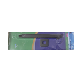 ORTIZ SQUARE BLACK SHOWER ARM 30CM
