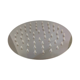 ORTIZ SHOWER ROSE ROUND CHROME 10"