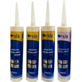 ORTIZ ACETIC SILICONE SEALANT WHITE