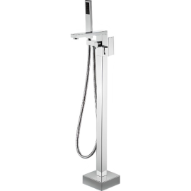 ORTIZ FREESTANDING BATH MIXER CHROME ROUND