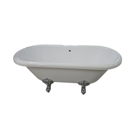 ORTIZ FR/STNG BATHTUB WHITE WTHLEGS 1750*780*620
