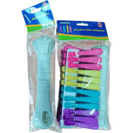 ORTIZ 24 PEGS WITH 230M WASHING LINE