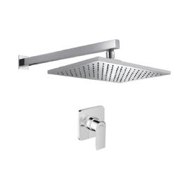 ORTIZ SHOWER MIXER WITH ROSE & ARM SQ