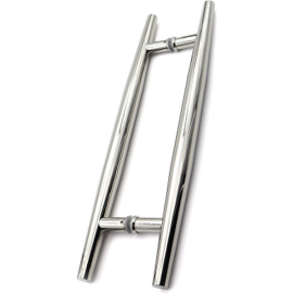 ORTIZ PULL HANDLE SS POLISH OVAL 450MM