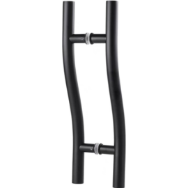 ORTIZ PULL HANDLE SS SATIN S SHAPE 600MM