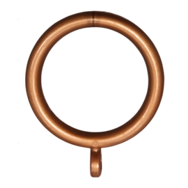 ORTIZ CURTAIN RINGS PLASTIC 28MM COPPER PACK OF 10