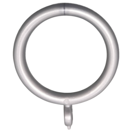 ORTIZ CURTAIN RINGS PLASTIC 28MM SILVER PACK OF 10