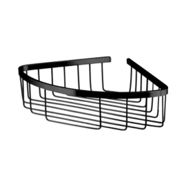 ORTIZ SINGLE BASKET CORNER SS STEEL BLACK 201
