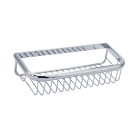 ORTIZ SINGLE BASKET WALL HANGING SS STEEL CHROME 2