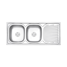 ORTIZ KITCHEN SINK 1200X500 DOUBLE DROP IN