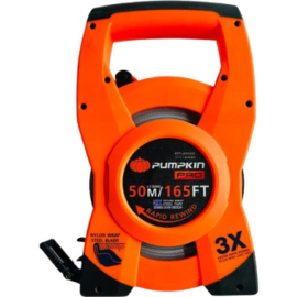 PUMPKIN 3XSPEED NYLON WRAP STEEL LONG TAPE50M/160F