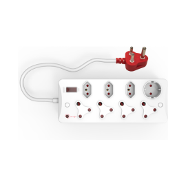 LARS 8W HIGH SURGE MULTIPLUG 7x16A 1x10A