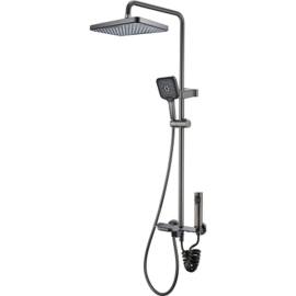 ORTIZ SHOWER RAINFALL SHOWERING SET GREY