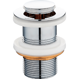 SINK WASTE POP UP UNSLOTTED 32MM