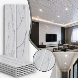 Ortiz PVC Ceiling Board LH 250mm x 7mm x 3.9m Pack of 10, OTA04
