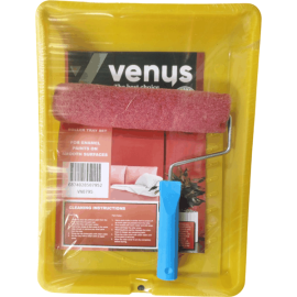 VENUS RED WOOL 225MM ROLLER TRAY SET