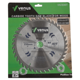 VENUS CARBIE SAW BLADE 230* 30/20/16/1 40T