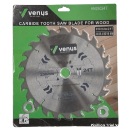 VENUS BLADE TCT 250 X 24T 30/20/16/1 GENERAL