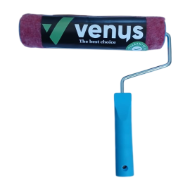 VENUS RED WOOL 225MM ROLLER