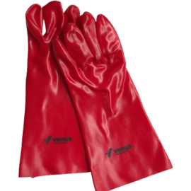 VENUS GLOVE LEATHER BLUE/YELLOW