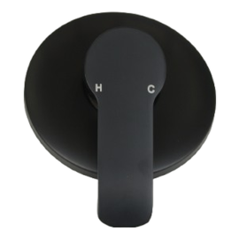 ORTIZ SHOWER CONCEALED MIXER - BLACK