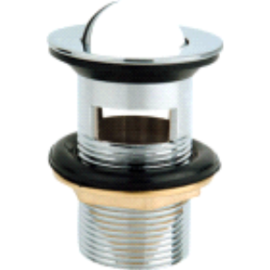 ORTIZ ZINC WASTE POP UP SLOTTED CHROME COUPLING 45