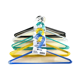 ORTIZ STEEL WIRE HANGER BLACK PACK OF 5