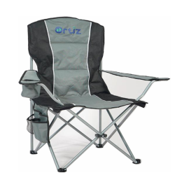 ORTIZ CAMPING CHAIR 60X60X96 -BLACK & GREY